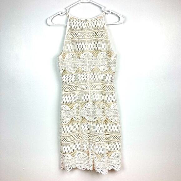 WHBM White Lace Shift Dress Sleeveless - Picture 5 of 13